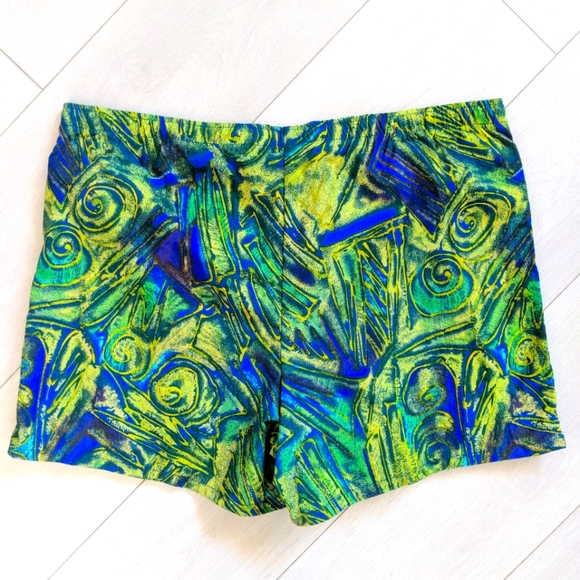 Vintage Sun Blocks Swim Trunks - Picture 2 of 11